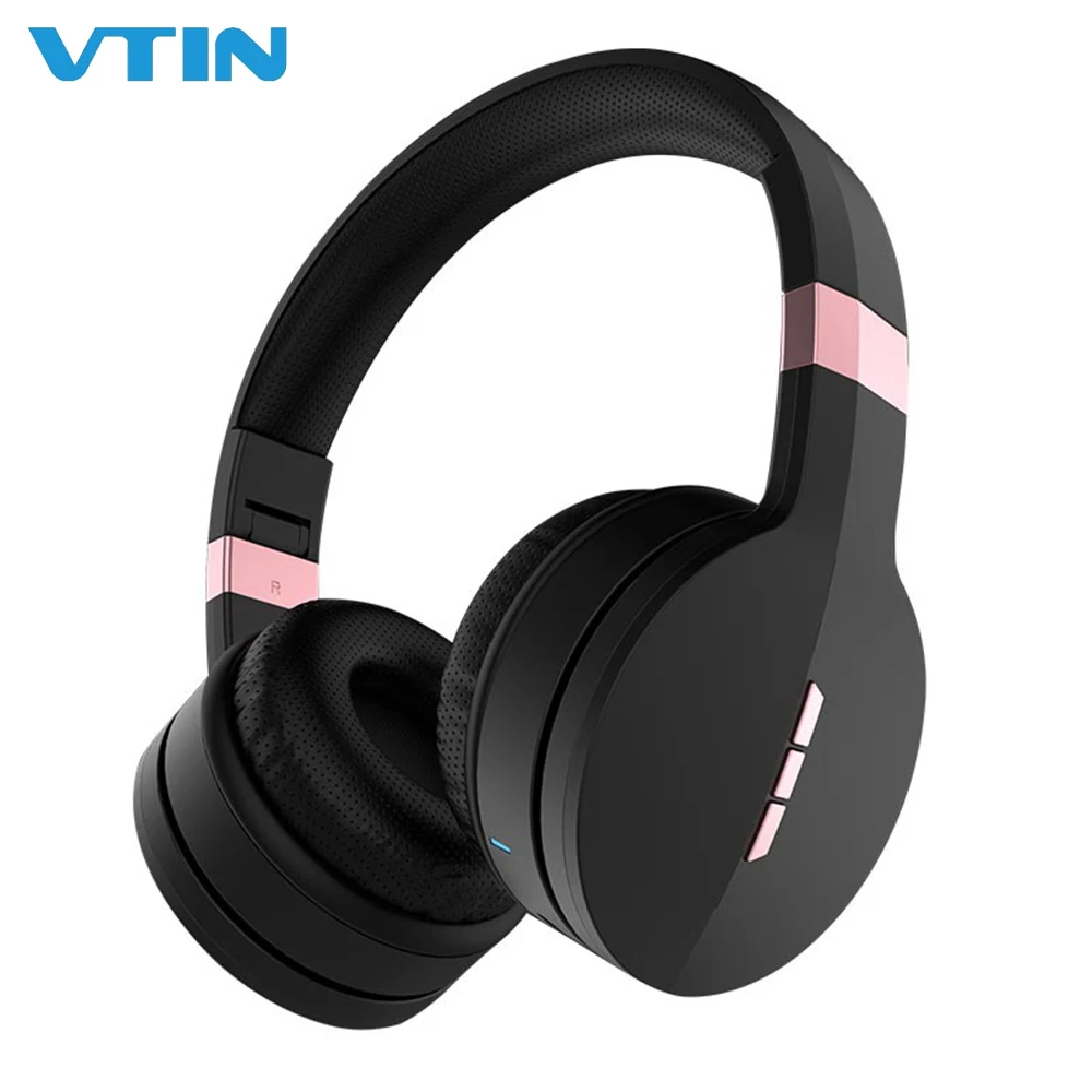 VTIN беспроводные наушники Bluetooth 5 0 tf карта гарнитура складная над ухо