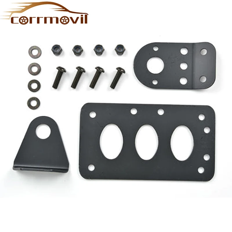

Motorcycle License Plate Holder Support Plaque Moto Side Mount Motorcycle License Iron Plate Number Plate Bracket New Useful