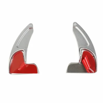

2pcs Steering Wheel Shift Paddle High Quality Aluminum Alloy Sliver Useful
