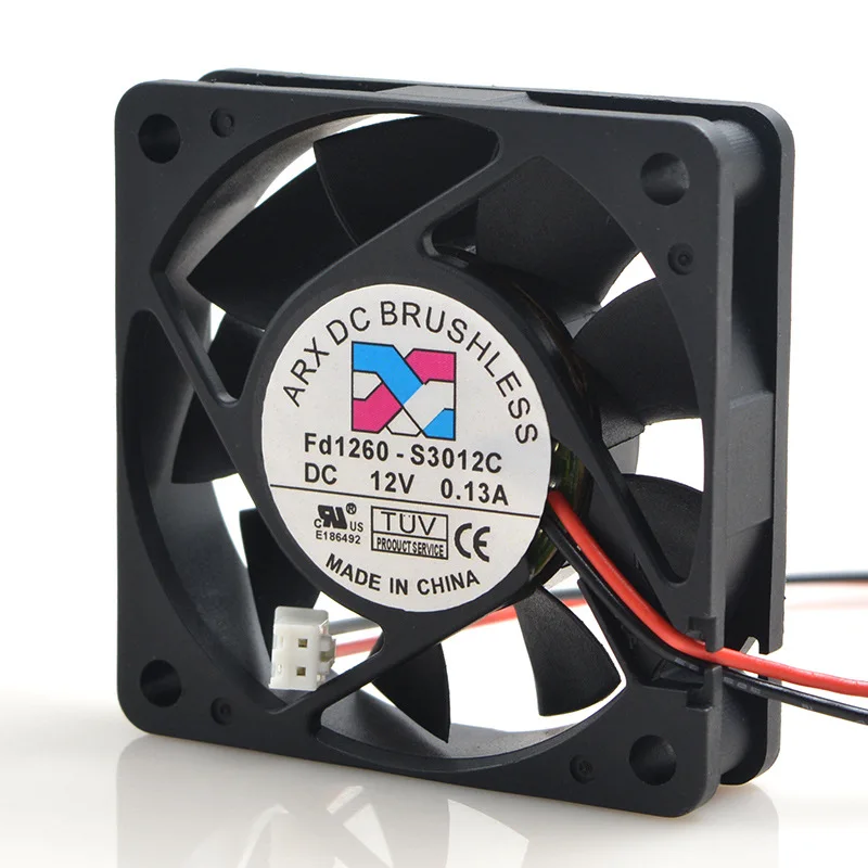 Для ARX три гигантская 6015 6 см 12V 0.13A FD1260-S3012C крайне низкий уровень шума Сервер