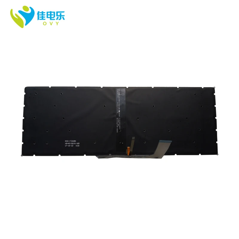 Клавиатура для ноутбука OVY US для MSI GV65 с подсветкой P/N: NSK-FDABN
