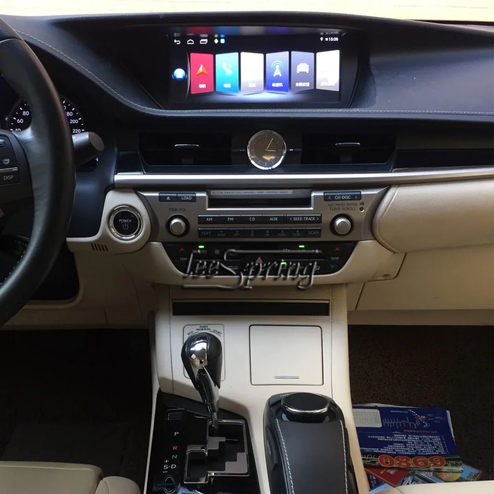 

10,25 дюймовый Android 7,1 Автомобильный мультимедийный плеер для LEXUS ES300 ES250 ES350 2013-2014