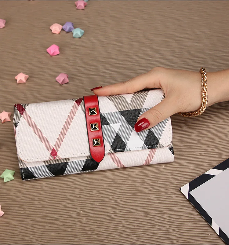 FERAL CAT Female Luxury New Zipper Fashion Wallet Women Wallets Card Hand Bag Phone Packages9
