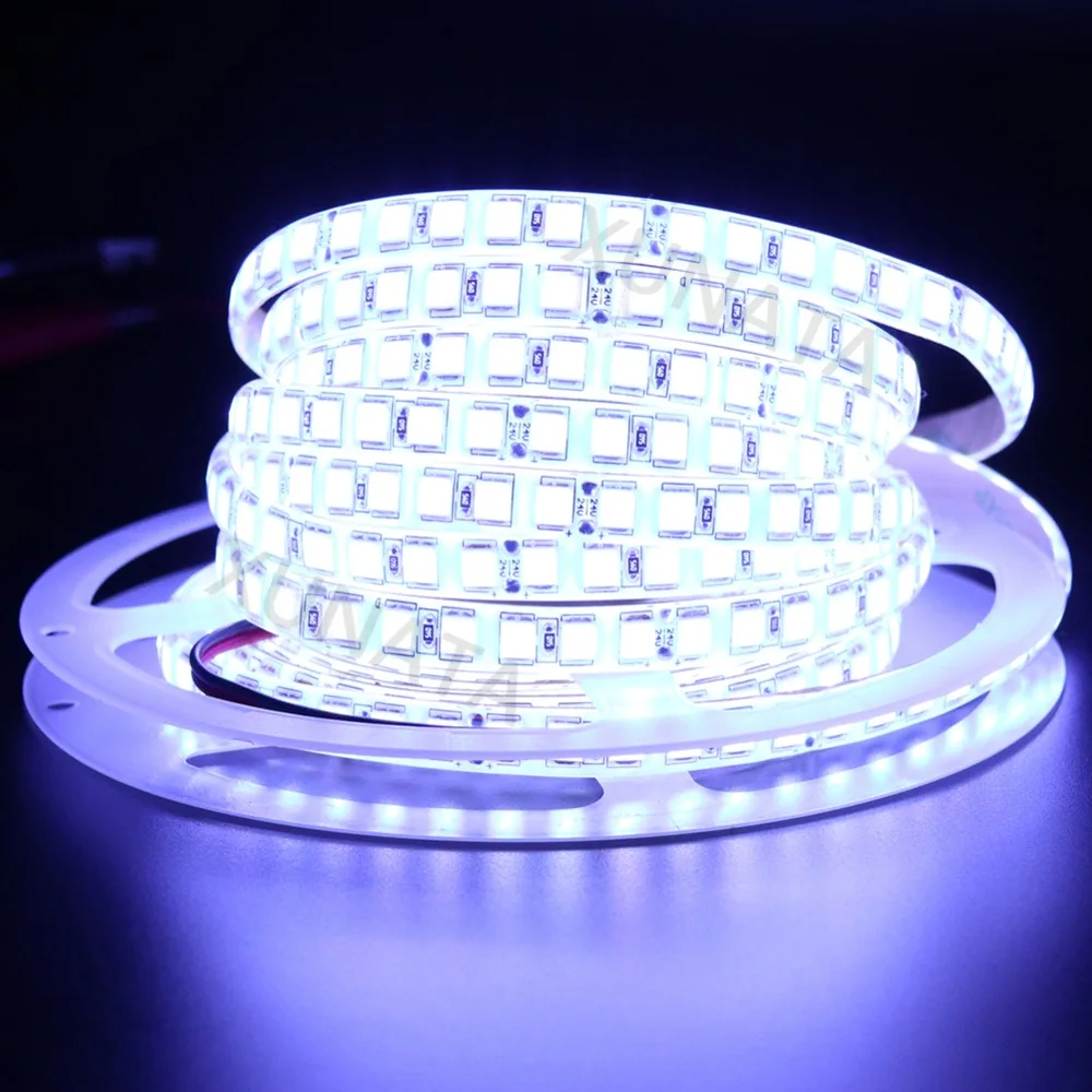 5 м 600 светодиодный s 5054 SMD Светодиодные ленты светильник Диодная лента 12V 24V гибкий светодиодный светильник Подсветка IP67 Водонепроницаемый лента белый/теплый белый