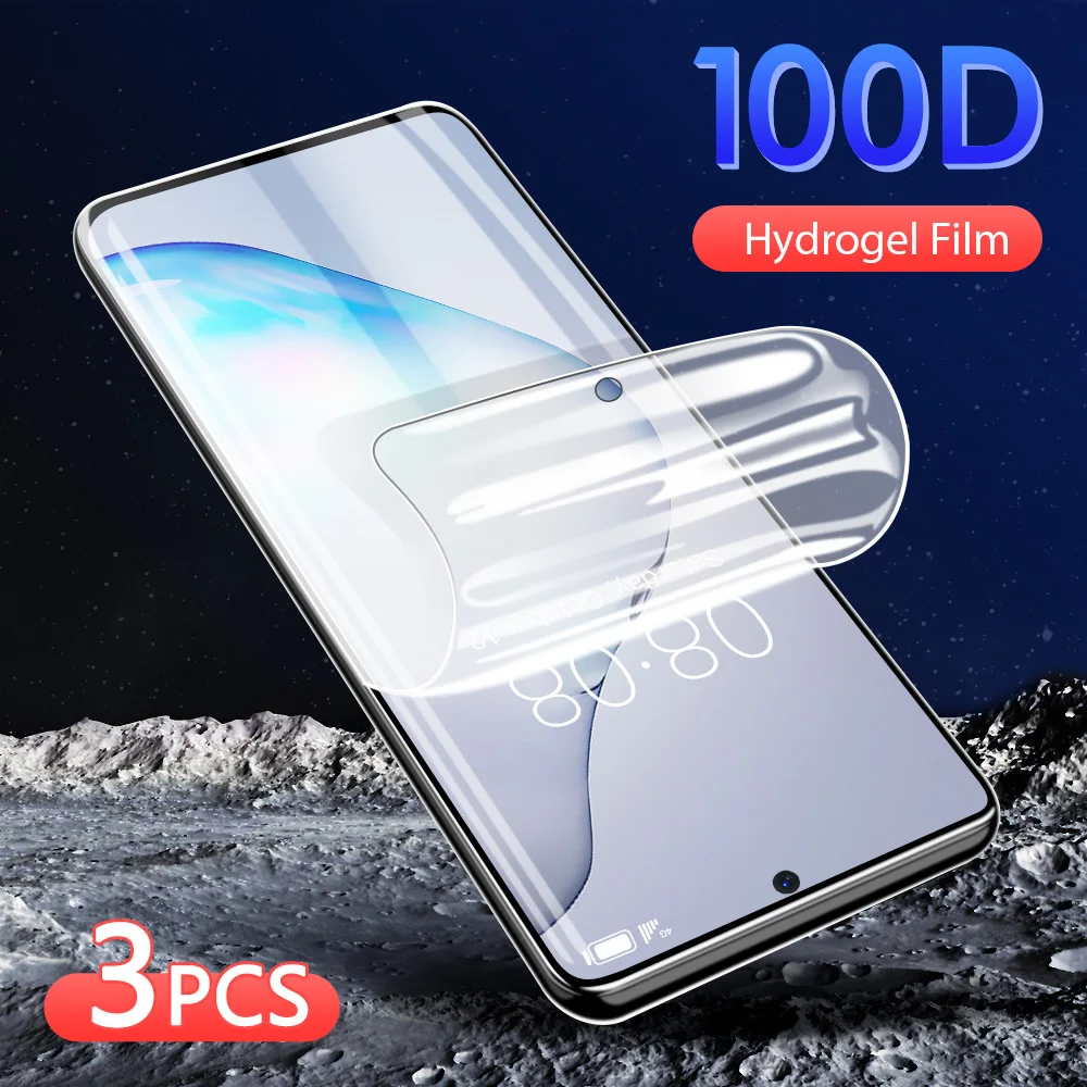 

100D Hydrogel Film For Samsung Galaxy A50 A70 A30 A40 A80 A90 Screen Protector For Samsung M10 M20 M30 Note 8 10 Plus Not Glass