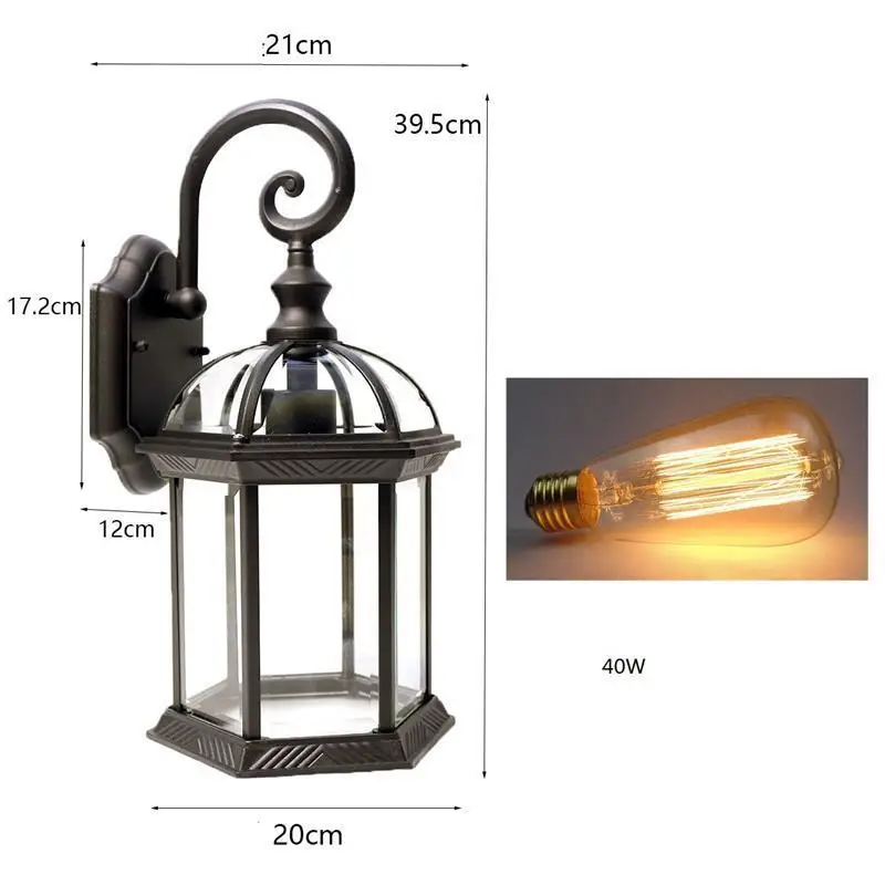 Deco Lampara Лофт декор, светильник с аппликацией Murale, светильник Wandlamp Aplique Luz, настенный светильник для дома