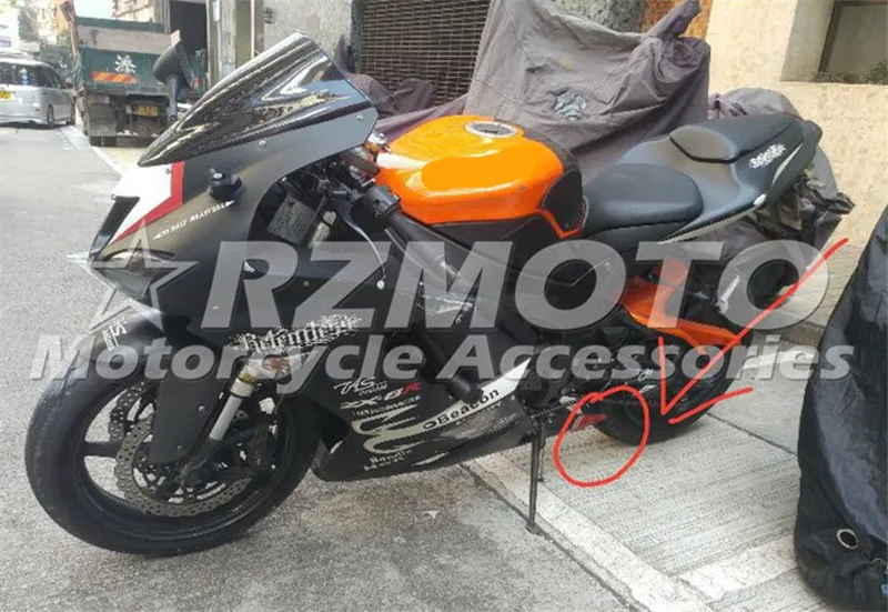 Мотоциклетный обтекатель abs Подходит для Kawasaki ZX6R 636 ZX-6R 2007 2008 корпусные детали пресс-форм Магазин № 0285