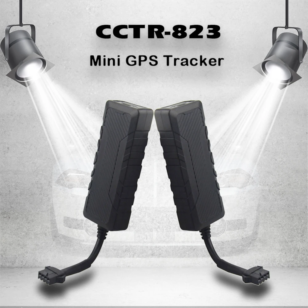 CCTR-823 маленький размер автомобиля gps отслеживающее устройство для транспортных средств gps трекер с 9-90VDC рабочее напряжение Веб/приложение Локация мотоцикла