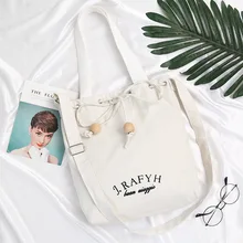 Language meng wei модная сумка тканевая через плечо женская новая стильная сумка на плечо в Корейском стиле большого объема простая сумка