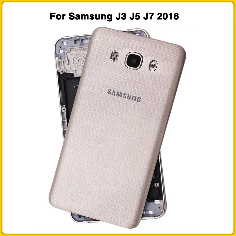 Чехол для задней панели J310 для samsung J3 J5 J7 J310 J510 J710(Dual) задняя крышка для батареи задняя крышка для двери