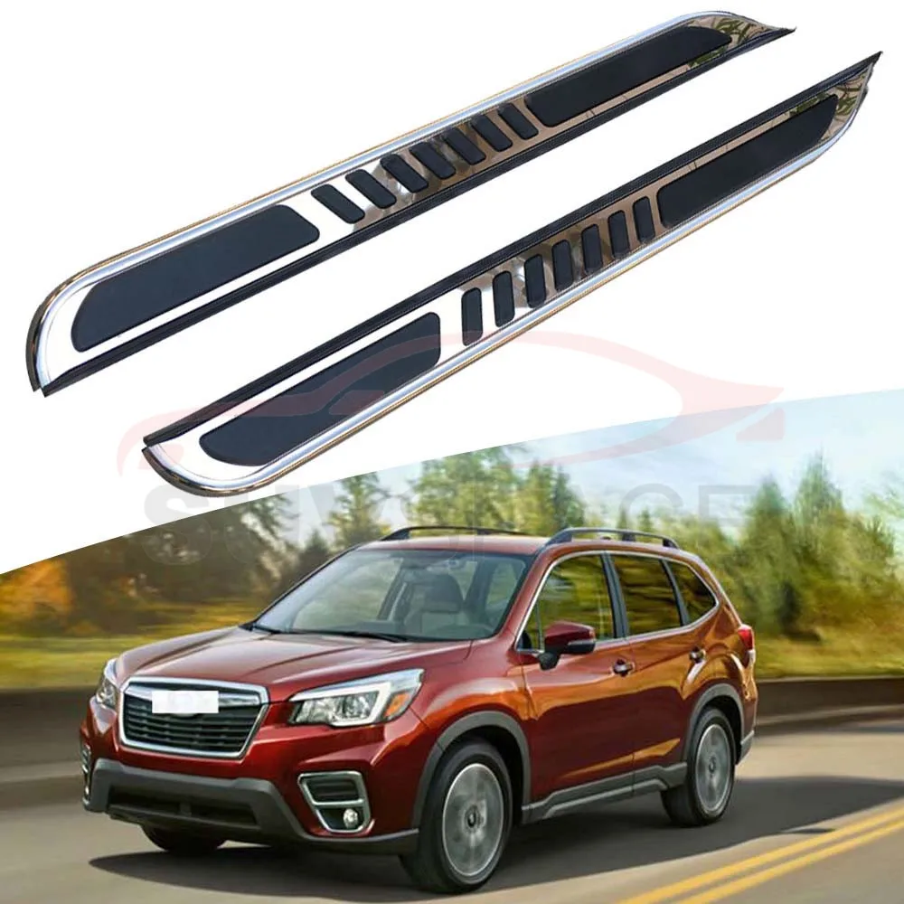 Боковой Шаг подходит для Subaru Forester Беговая доска nerf бар 2 шт. левый и правый алюминиевый боковой шаг боковая педаль