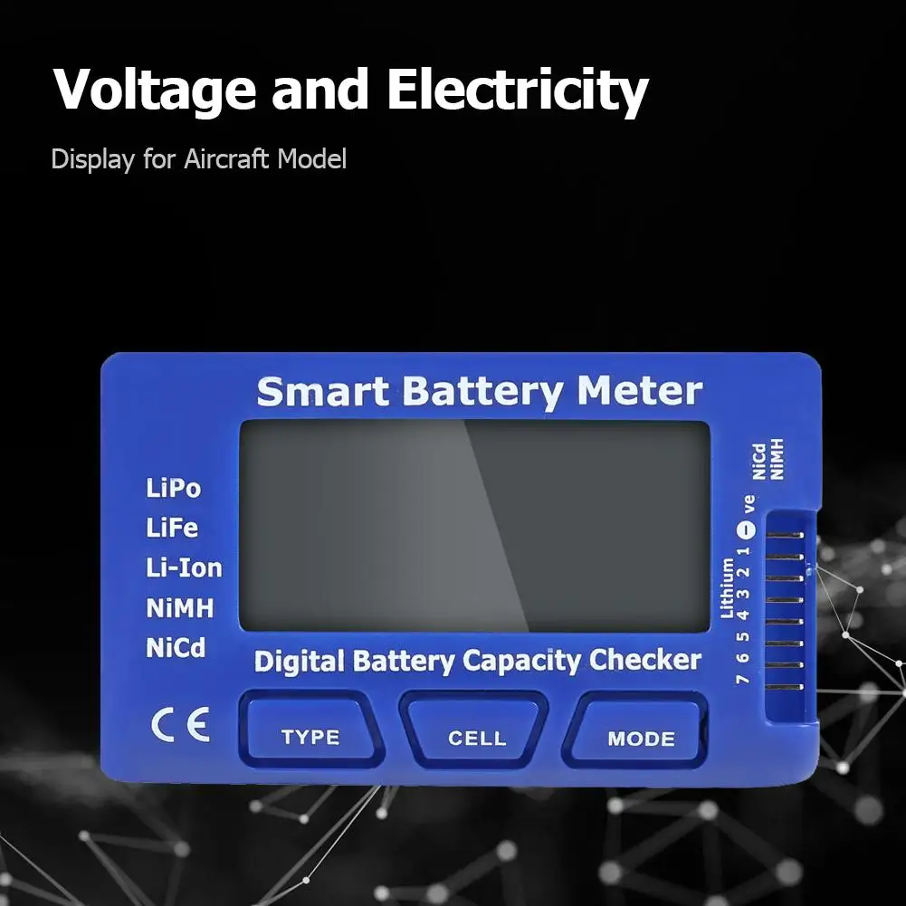 Цифровой электрометр LiPo/LiFe/li ion/NiMH/Nicd тестер батареи Высокоточный баланс