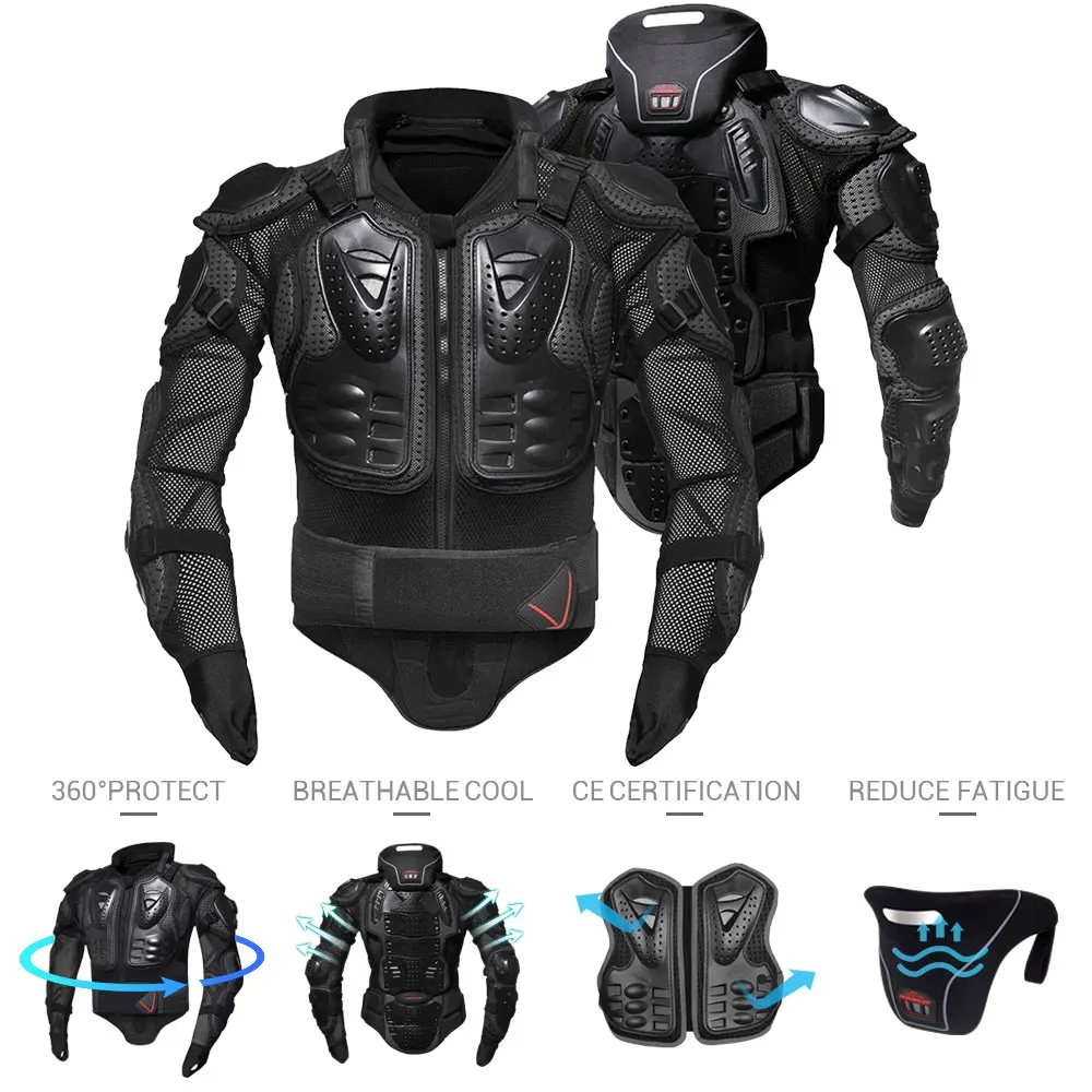 HEROBIKER Women Men Motorcycle Jacket Full Body Motorcycle Armor Motocross  Racing Riding Motorbike Protection Equipment Clothing - AliExpress