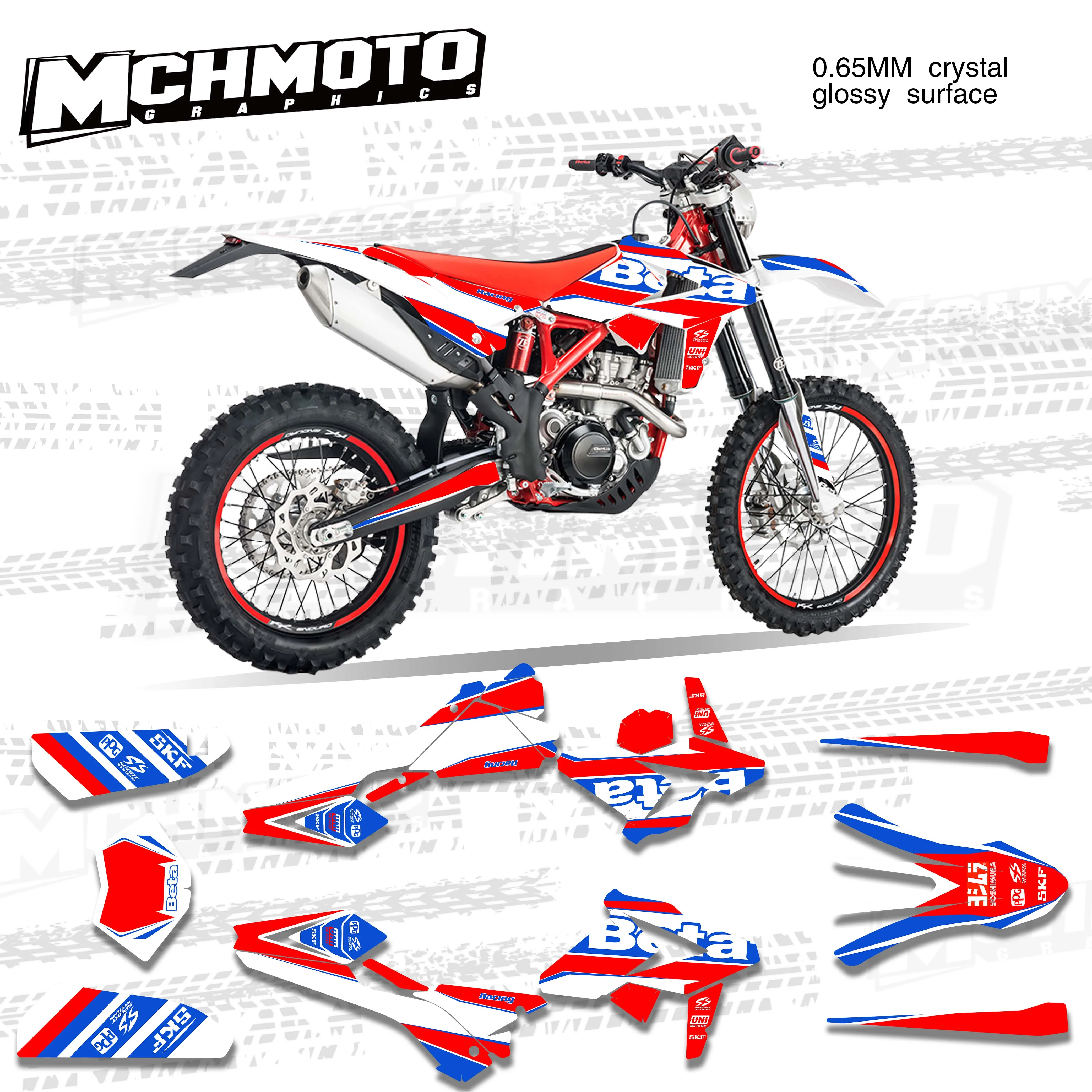

Набор графических наклеек и стикеров MCHMFG для BETA RR 18-19 2018 2019