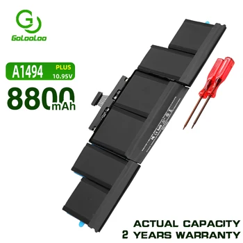 

Golooloo 10.95V 8800mAh A1494 Laptop Battery for Apple Macbook Pro 15" A1398 Retina Late 2013&Mid 2014 ME293 ME294 Srewdriver