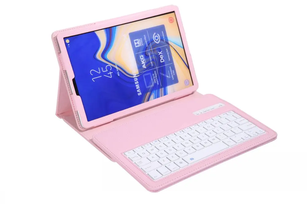 Чехол для планшета из искусственной кожи с Bluetooth клавиатурой Samsung Galaxy Tab S4 10 5