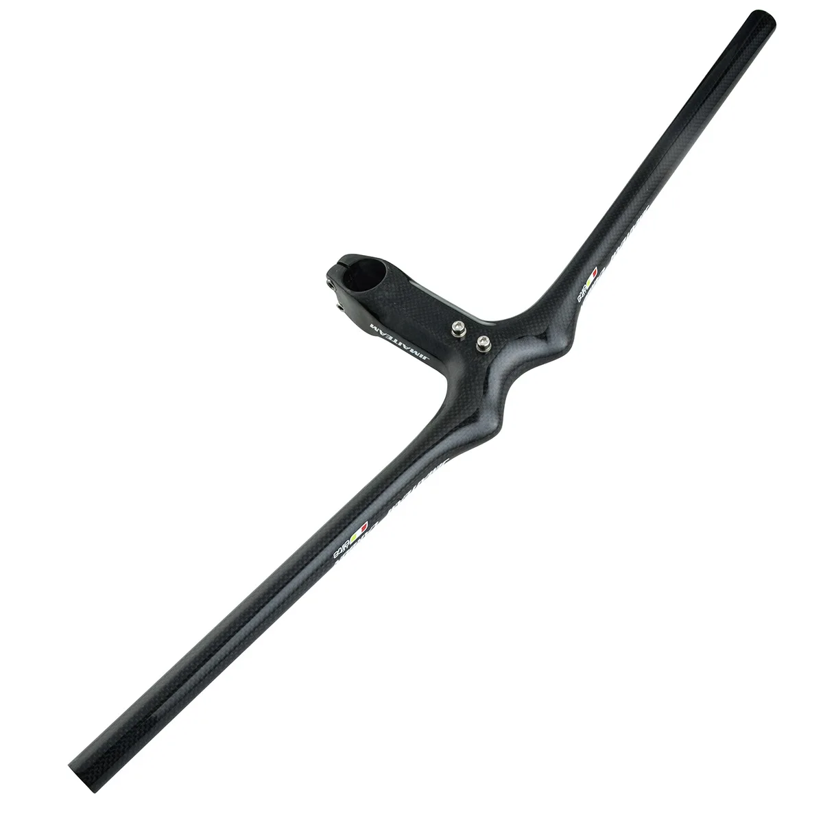 

New Style jiamiteam Carbon Fiber Handlebar Ultra-Light 3K Mountain Bike One-piece Handlebar Straight to Stem Colored Door Sill