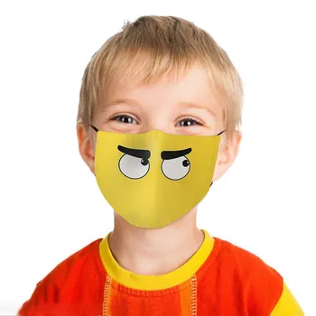 

Face Mask for Kids Washable Face Mask For Protection Breathable Cartoon Print mondkapjes маска для лица mascarilla reutilizable