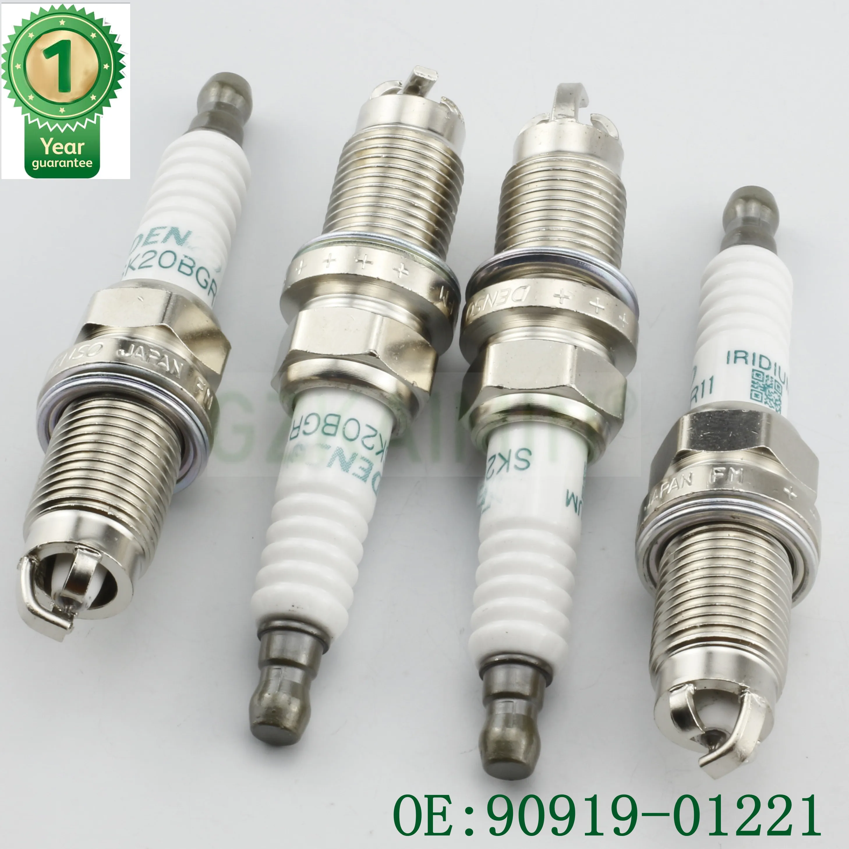 4 шт свечи зажигания OEM 90919-01221 SK20BGR11 для Toyota Avensis RAV4 Vista Noah