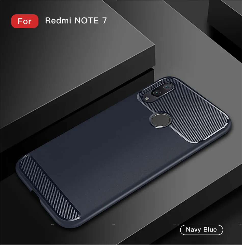 !ACCEZZ Luxury Matte Phone Case For Xiaomi Redmi Note 7 Protection Back Cover Anti-knock Thin For Redmi Note 7 Soft Shell Cases (14)