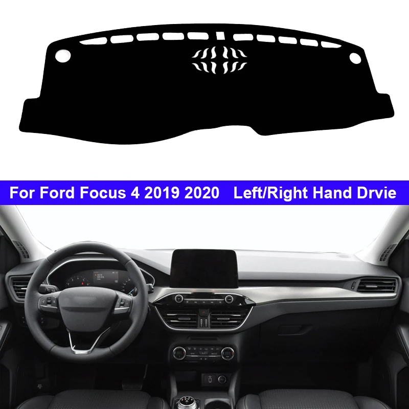 Car Dashboard Cover for Ford Focus 4 Dash Mat Pad Dash Board Cover Carpet Auto Sun Shade DashMat Anti-UV Car Stling