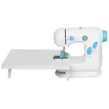 

1 Set Mini Sewing Machine Electric Small Sewing Machine Sewing Supply with Extension Desk for Home DIY Sewing (EU/US Plug)