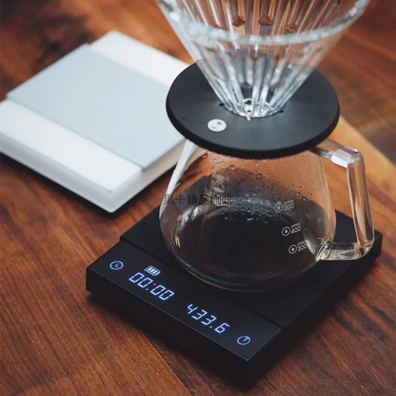 Timemore BLACK BASIC coffee scale smart digital scale pour coffee Electronic Drip Coffee Scale with Timer2kg