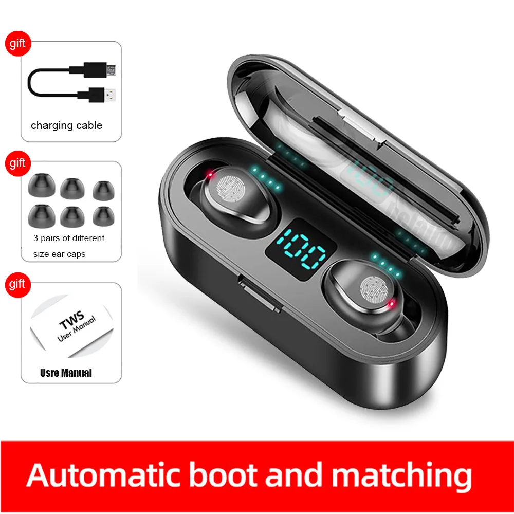 Jual Tws Wireless Earphone Headphones 5 