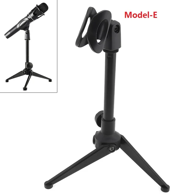 Black NB35 Microphone Scissor Arm Stand Mic Clip Holder with Desktop