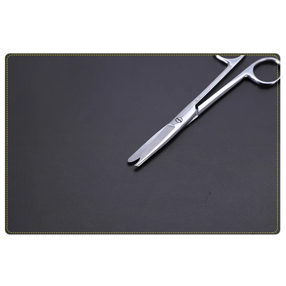 Animal Veterinary Vet Medical Stainless Steel Surgical Scissors Straight curved Tip Haircut Eyebrow Trimming Scissors Farming 5