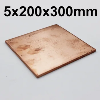 

5mm x 200mm x 300mm Copper plate/sheet