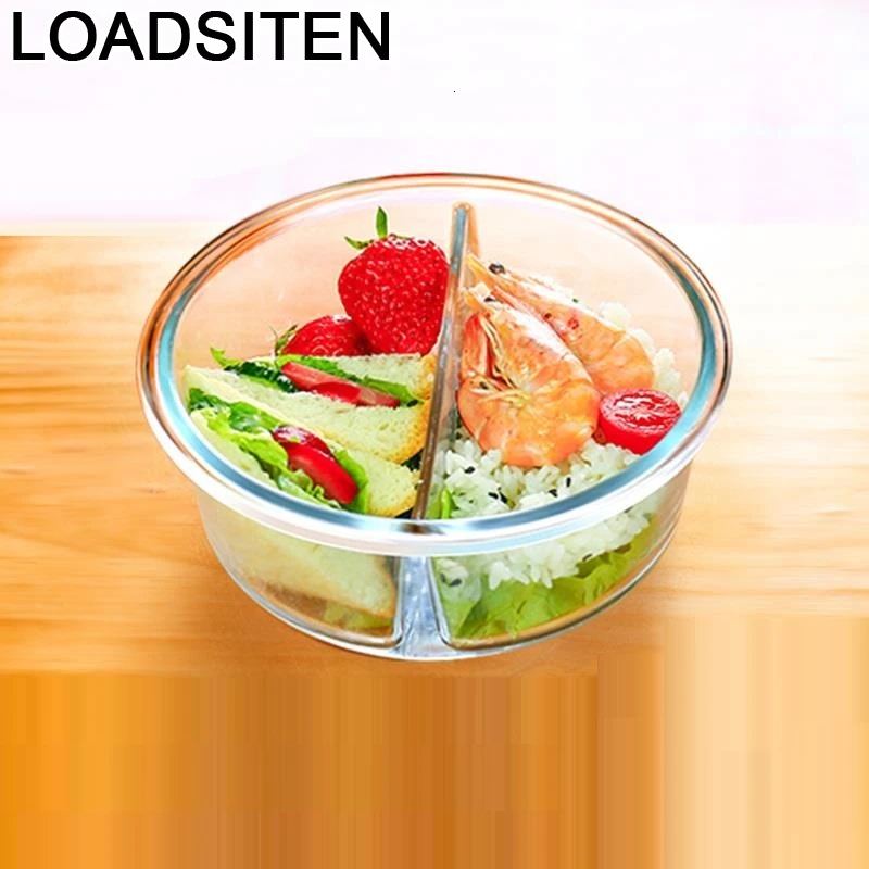 

Cutter Dinner Set Noodles Food Container Ensaladera Dishes Lunch Box Glass Dinnerware Flatware Kitchen Bar Tableware Dining Bowl