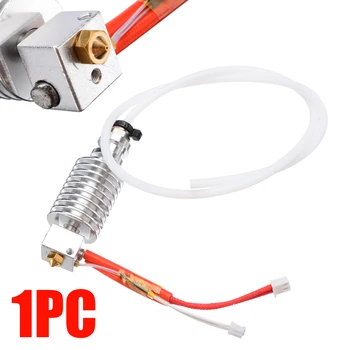 

1PC V5 J-head Hot End 0.4mm / 1.75mm With Heat Tube For Anycubic I3 Mega 3D Printer Extruder Relacement Accessories Silver