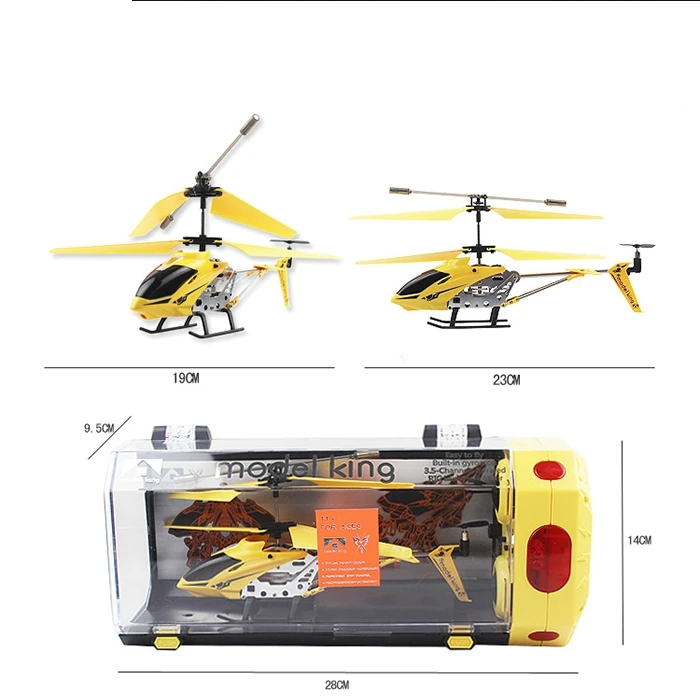 Mini Drone RC Helicopter Kids Toys 3.5 Channel Drop-resistant Alloy Mini RC Helicopter Drones Remote Control Aircraft Kid Gifts