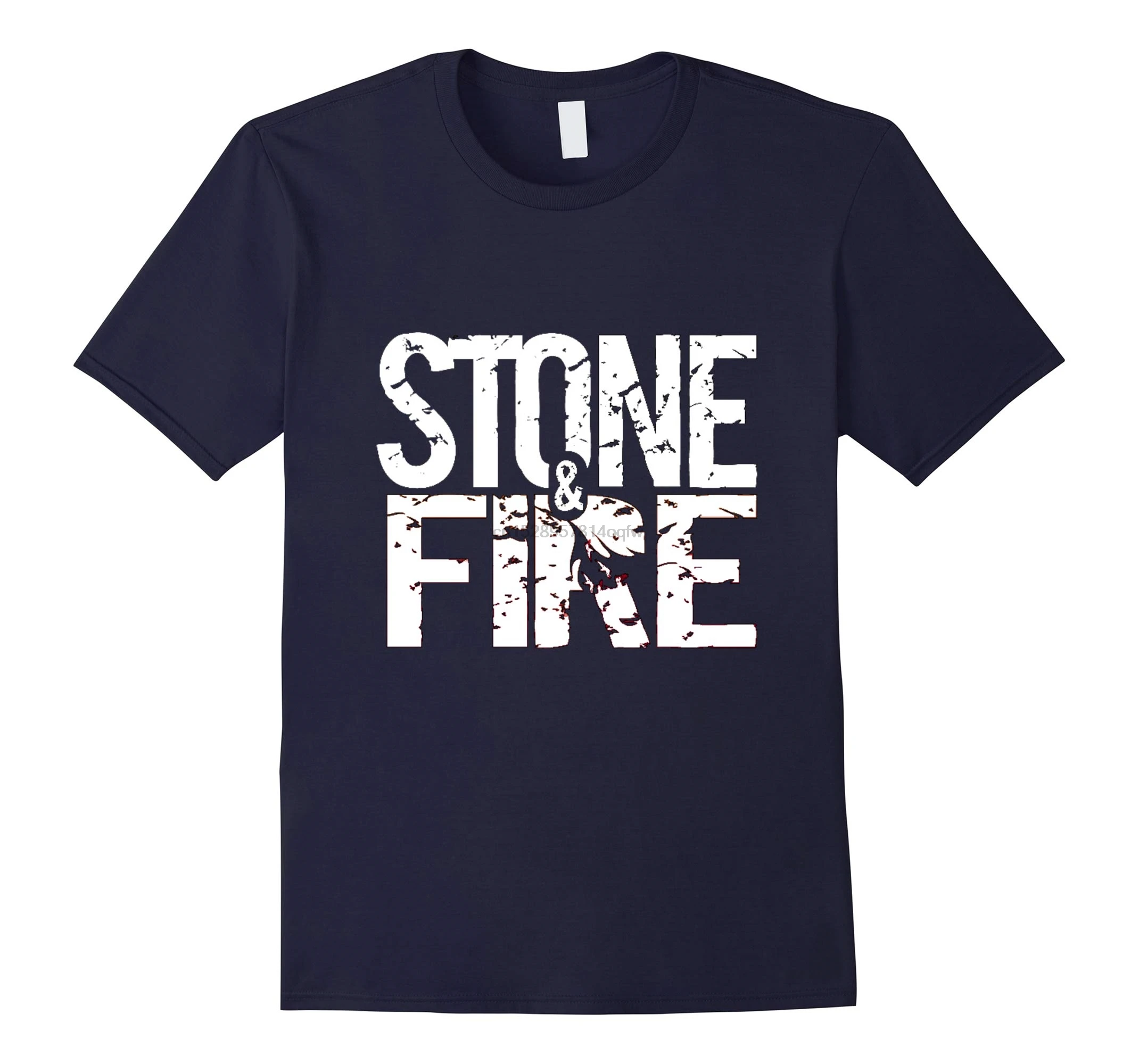 Мужская футболка Stone and Fire Pizza с питанием-RT женские и мужские футболки | одежда