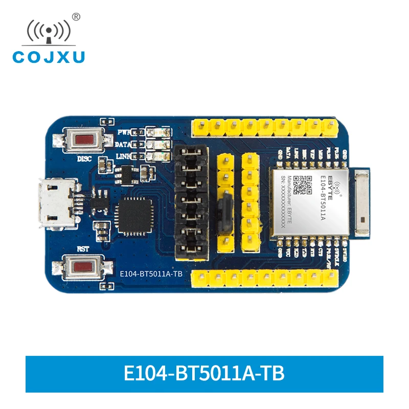 Kit de prueba de E104-BT5011A-TB para nRF52811, 2400-2483,5 MHz, 4dBm, 70m de rango, 3,3 V, BLE5.0, antena cerámica, UART, módulo BLE