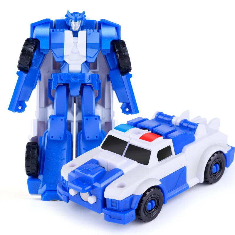 

New Style Creative Garage Kit Deformation Robot Children Collision Fit Transformer Toy Car Boy Car Model