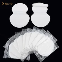 100 пар = 200 шт./лот одежда для платья Уход за подмышками пот запах пота коврик щит поглощающий дезодорант для женщин антиперспирант