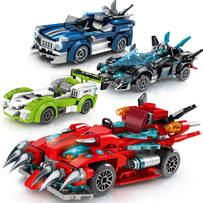 

DIY Big Size Building Blocks Car Accessories Truck Plane Vehicle Bricks Compatible Duplos Parts Kids Toys Gift