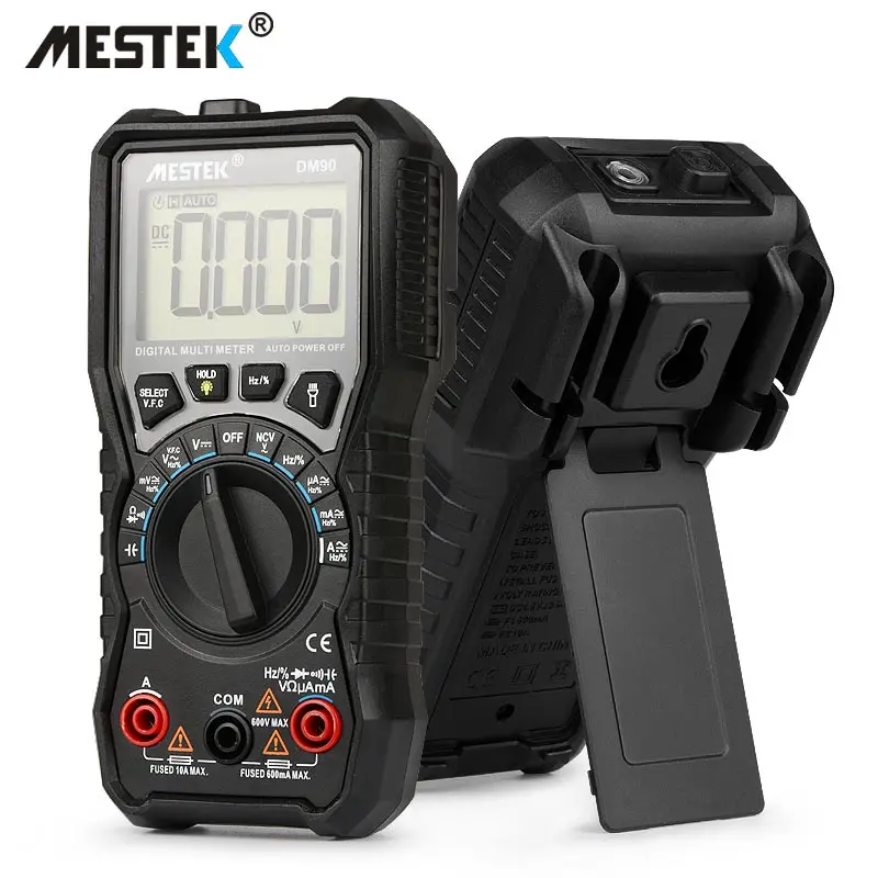 Универсальный мультиметр MESTEK DM90 цифровой ампервольтметр с автонастройкой