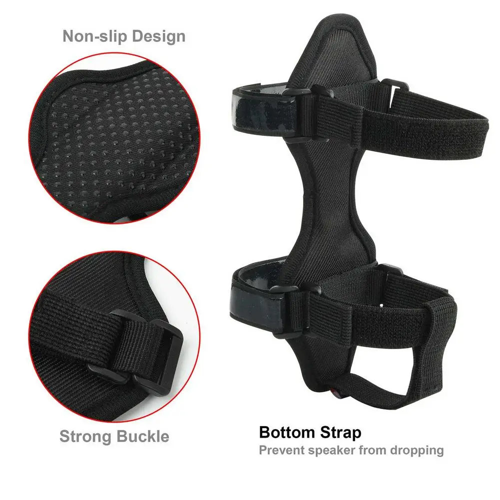 Bicycle Speaker Strap Holder Bike Bottle Holder Hook And Loop Water Cup Strap Fixed For Cycling Bicycle Accessories bicycle water bottle cage bicycle bottle holder water bottle holder