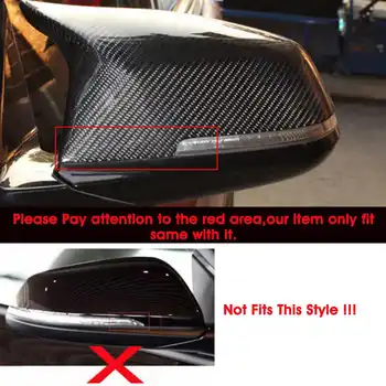 

Rearview Mirror Cover Cap Carbon Rear View Mirrors Cap Cover For BMW 1 2 3 4 X Series X1 E84 F20 F21 F22 F23 F30 F31 F34 F35