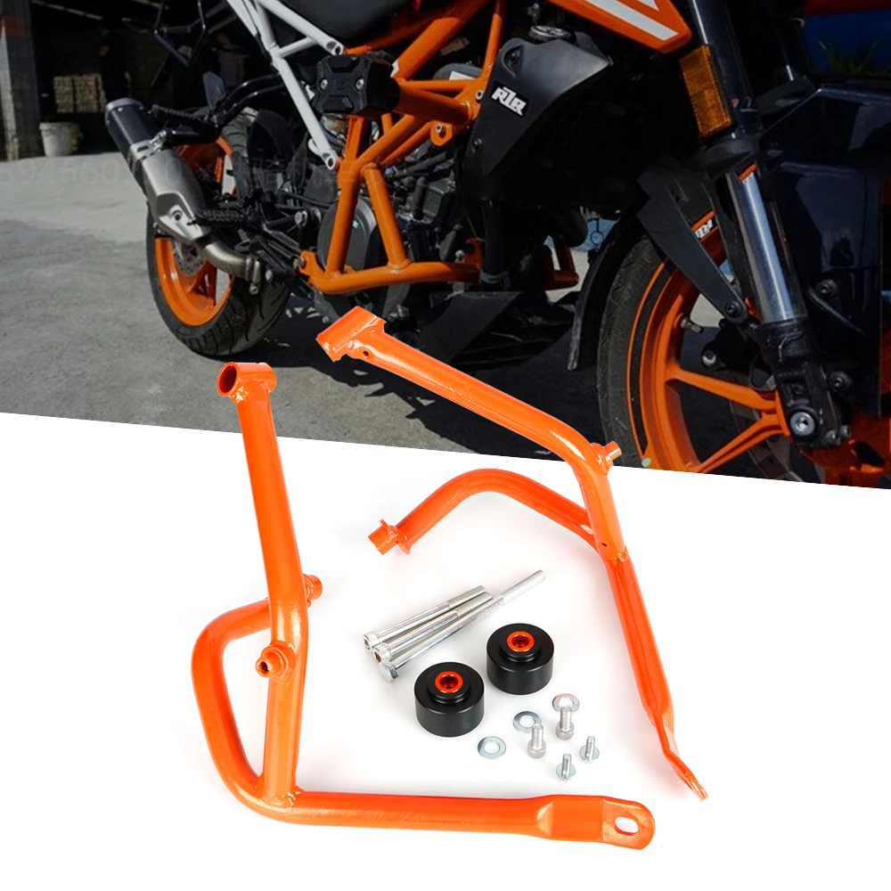 Для KTM DUKE 200 2011- мотоцикла Крушение Бар Защита протектор двигателя бампер Защита Рамка слайдер аксессуары детали двигателя