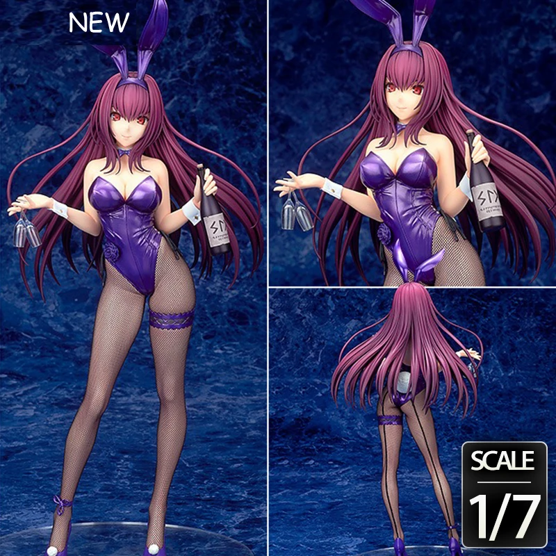 

Fate/Grand Order saber FGO Scathach Lancer Alter Sashi Ugatsu soft bunny girl Sexy girls Action Figure japan Anime PVC adult