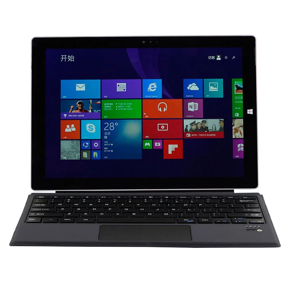 Легкая тонкая беспроводная bluetooth-клавиатура для microsoft Surface Pro 7# T2