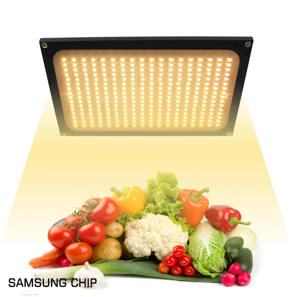 Samsung LM301B Нет шума. Лампа Quantum Board Plants Hight PAR 288Leds 3000K полный спектр специальная фито