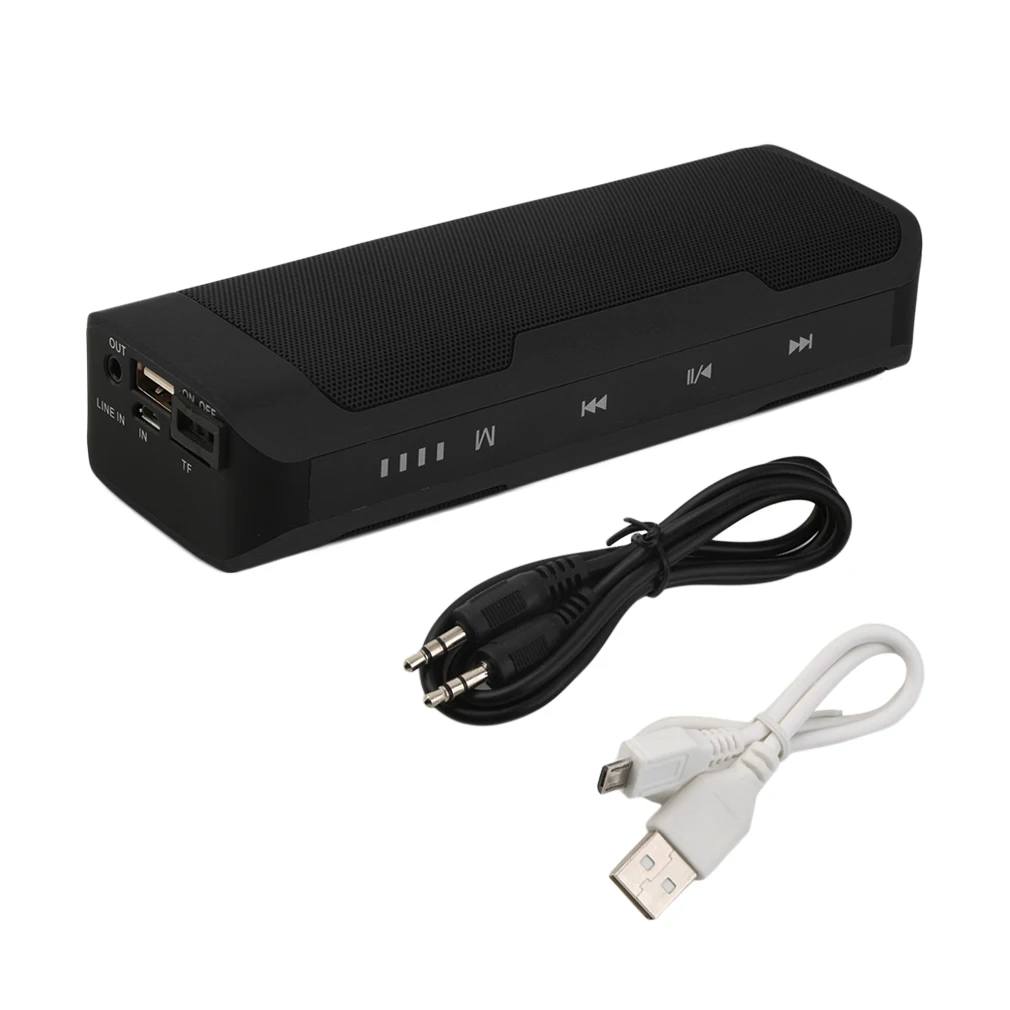 

hot new Portable Wireless Speaker And Power Bank 4000mAh Radio Music Player