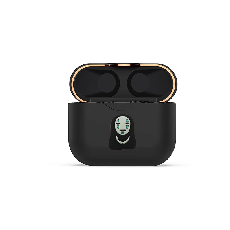 Black 5 AKBNSTED для sony WF-1000XM3 беспроводной Bluetooth мультфильм мягкий силиконовый защитный чехол для sony чехол для наушников Замена аксессуаров - Цвет: Black 5
