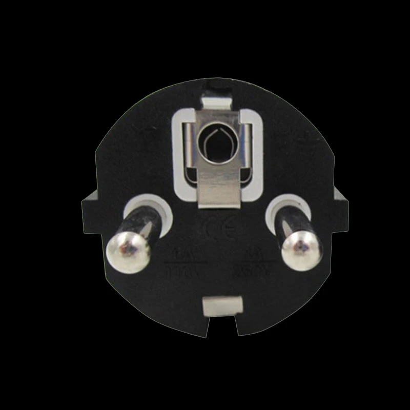 1PCS 250V 10A EU  ÷ 2Pin  ̺ Ŀ ǻ    ̾ 