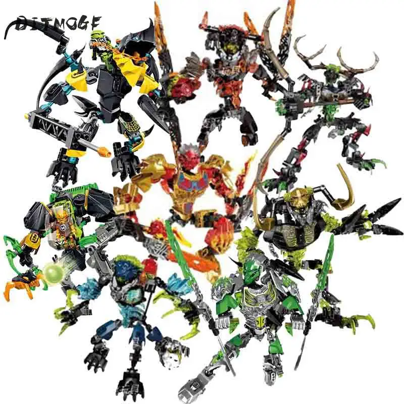 Фигурка героя Bionicle завод 6 морских пехотинцев Ekimu Msdk Tahu Uniter огонь умарак эсминец
